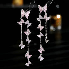 2022New French Style Niche Korean Elegant Internet Celebrity Earrings s925Silver Needle Natural Mother-of-Pearl Triangle Earrings