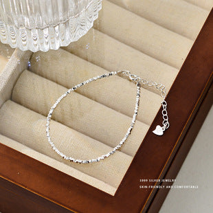 Po S999Pure Silver National Style Fat Fu Pendant Necklace Light Luxury High-end National Trend Ethnic Style Neck Jewelry Hot Item