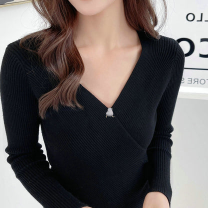Anti-Exposure Waist Pin Coat Unisex Suit Accessory Niche Design Zircon Inlaid Small Chicken Collar Pin